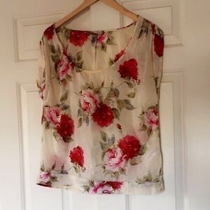 Floral Blouse forever 21 like new